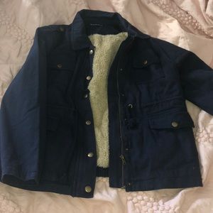 Navy blue Brandy Melville jacket